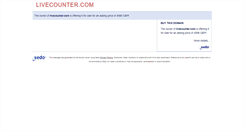Desktop Screenshot of livecounter.com