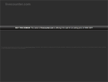 Tablet Screenshot of livecounter.com